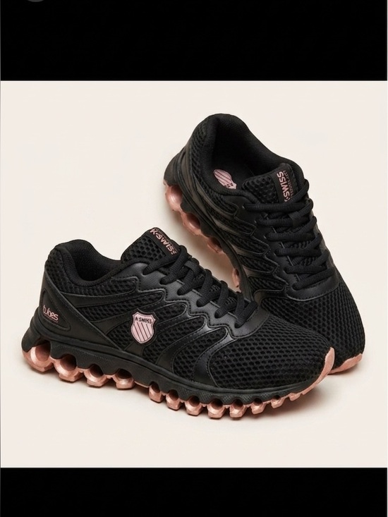 K-Swiss Shoes - K-Swiss Tubes 200 Sneakers Black & Pink 2010 Original Release Women’s Size 6